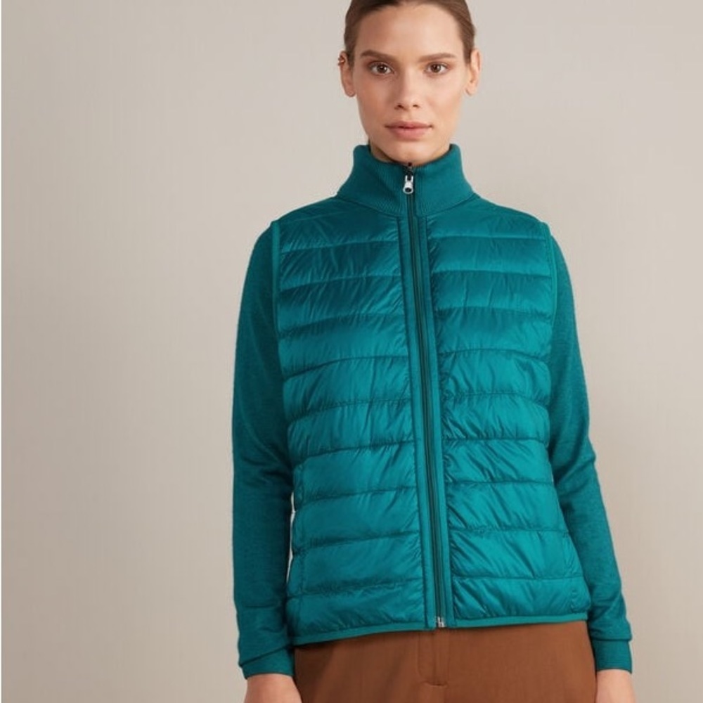 Dark Blue Poppy Vest